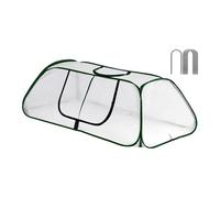 Garden Bed Cover - Raised Bed Plant Cover, Garden Netting for Beds, Breathable Mesh Gardening Supplies with Zipper | Outdoor Winter Cold Weather Freezing Frost Season Flower Pot Planter Yard Patio