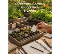 Garden Bed Planting & Succession Planner: Twenty Bed Cycles for Space Maps, Crop Sequences, Planting Windows, Supports, Changes, Clear Dates, and Next-Crop Decisions