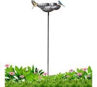 Garden Bird Oasis - Elegant Hummingbird Station, Large Basin with Perch, Weatherproof Resin, Decorative Yard Fountain, for Nature Lovers Backyard Porch Lawn Terrace Patio Flowerbed Display