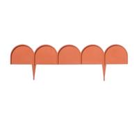 Garden Bordure Prosperplast "Garder Line" 20 pezzi di plastica 10 x 10 x 0,09 metri in terracotta