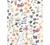 Garden Botanical 2026 7.5 X 9.5 Booklet Monthly Planner