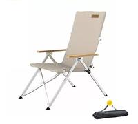 Garden Camping Chairs Foldable With Storage Bag, Outdoor Seat For Camping, Fishing, Relaxing, Maximum Weight Capacity Of 260 Lbs.(Brown)