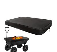 Garden Cart Cover, Waterproof Trolley Shield, Outdoor Dust Protector, Heavy-Duty Oxford Fabric, Adjustable Drawstring Closure, All-Season Protection, Perfect for Lawn, Yard, Patio, 59x37x6 inches