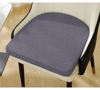 Garden Chair Cushion 40x40x3cm with Ties Non-Slip Seat Pad for Outdoor Dining or Office (U-Shape) - Comfortable Support for Garden Chairs And Home Decor