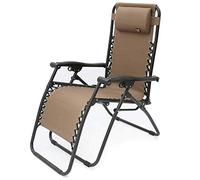 Garden Chaise lounges Foldable Reclining Zero Gravity Chairs Beach Patio Camping Outdoor Portable Home Lounge Chair