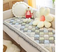 Garden Chic Copertura del Copridivano Protettivo in Cotone,Protezione per mobili Cani Pet Friendly Fodera per Divano Aderente (Color : #6, Size : 60x180 cm/23.6x70.9 inch)