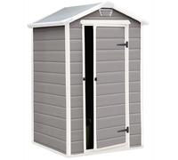 Keter Casetta Manor 4X3 Grigia In Resina Cm 128X94X196 H