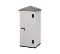 GARDEN COTTAGE URBAN 80 MOBILI DA GIARDINO PORTATTREZZI CONTAINER CM.L82xP82x203