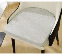 Garden Cushion 40x40x8cm with Ties Non-Slip Seat Pad for Outdoor Dining Room or Office (U-Shape) - Comfortable Weather-Resistant Seating Solution