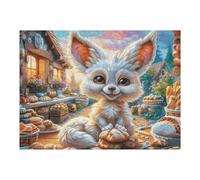 Garden Cute Cat Puzzle 500 Pezzi Sfida Rompicapo Collezione Luminous Enchanted Beasts Per Veri Appassionati Pezzi Di Alta Qualità Regalo Per Natale 2025 500 PCS