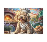 Garden Cute Poodle Puzzle 1000 Pezzi Per Ragazzi Splendid Celestial Critters Gioco Educativo Creativo Intelligenza E Manualità Idea Regalo Per Figlio A Compleanno 1000 PCS