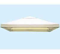 Telo Di Copertura Per Gazebo 300x300 Cm Colore Ecru Garden De Luxe