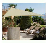 GARDEN DE LUXE VELA OMBREGGIANTE POSITANO TRIANGOLARE COLORE SABBIA MT.5X5X5