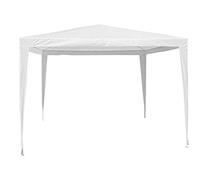 GAZEBO ACCIAIO RETTANGOLARE OASIS MT.3X2 300X200CM POLIETILENE BIANCO TETTOIA