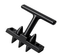 Garden Dibber - Ergonomic T-Handle Transplanting Tool, Seedling Planter with Precise Depth Markers, Sturdy Rustproof Handheld Sower, Ideal for Raised Beds Yard Balcony Vegetable Row Beginners Patios
