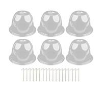 Garden Dome - Dome di umidità di protezione delle colture traspirante | Greano Clear PVC Controllo 'umidità Copertura della cupola, congelatore da giardino, per migliorare il rinforzo della casa