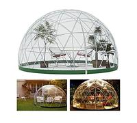Garden Dome Igloo,Tenda Bubble House Dome,PVC Trasparente Bubble House Dome Serra,Commerciale Clear Dome Camping Cabin Tenda Bubble per Outdoor Family Backyard Camping Osservare le stelle,12 x 7.2ft