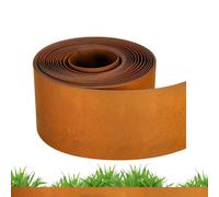 Garden Edging Border, Steel Lawn Edging Landscape Border, Heavy Duty Weatherproof Rust Resistant Cuttable Metal Barrier For Indoor Greenhouse Yard Patio Lawn Pathway Grass Tree Plant