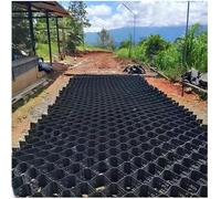Garden Erosion Control Network2 - Sistema di supporto per appendere profondamente con rinforzo per pareti in ghiaia (dimensioni: 5 x 5 m / 16.5x16.5ft) per paesaggistica