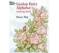 Garden Fairy Alphabet Coloring Book