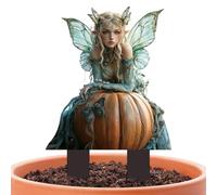 Garden Fairy Statue, Outdoor Fairy Sculpture, Acrylic Yard Decor, Fairy Garden Decoration, Patio Fairy Stake, Balcony Fairy Statue, 20.3x30cm 7.99x11.81 Inches For Garden, Boats, Terrace, Patio, Yard