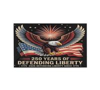 Garden Flag Anniversario Dell'Esercito Degli Stati Uniti Noi Difendiamo Colore Vivido Bandiera Resistente Ai Raggi Uv Bandiere Pirata Per Eventi Raduni Bar 3X5Ft