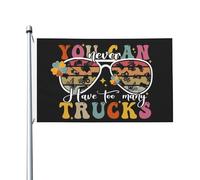 Garden Flag Camion Da Costruzione: Non Ne Avrai Mai Abbastanza Personalizzata Bandiera Coutures Doubles Bandiere Pirata Per Interno Activités Sportives Bar 3X5Ft