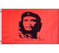 Garden Flag Che Guevara Poliestere Poliestere Bandiere Pirata Colore Vivido Bannière Per Home Eventi Marce 3X5Ft