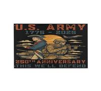 Garden Flag Diventa Legge La Resistenza Diventa Dovere Anniversario Dell'Esercito Degli Stati Uniti Noi Difendiamo Decorazioni Bandiera Decor Bandiere Pirata Per Interno Eventi Raduni 3X5Ft