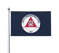 Garden Flag Il Corpo Degli Ufficiali In Servizio Presso La Noaa Decor Bandiere Pirata Doppie Cuciture Bannière Per Marce Esterno Interno 3X5Ft