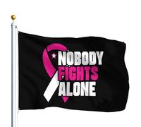 Garden Flag Nessuno Combatte Da Solo Outdoor Flag Robust Bandiera Da Cortile Premium Bandiere Da Giardino Per Calcio All'Aperto Camera Da Letto 90X150Cm