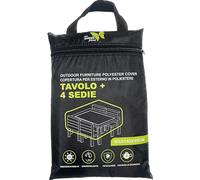 Set Copertura Tavola E 4 Sedie 165x140x90cm