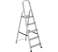 GARDEN FRIEND S1405105 SCALA EVEREST 5 GRADINI IN ALLUMINIO