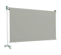 Tenda Parasole A Caduta Per Esterno 2,5 X 1,5 M - Grigio Cenere Tinta Unita