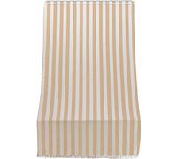 Linea Garden Friend Tenda Sole per Porta con Anelli Riga Beige Lunghezza 140 cm, Altezza 300 cm