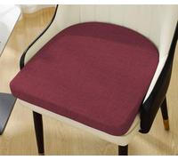 Garden Furniture Cushion 35x38x8cm with Ties Non-Slip Seat Pad for Garden Dining Room or Office (U-Shape) - Comfortable Outdoor/Indoor Seating