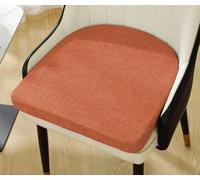 Garden Furniture Cushions 45x45x8cm with Ties Anti-Slip Seat Pads for Outdoor Dining Room or Office (U-Shape) - Comfortable Stylish Decor