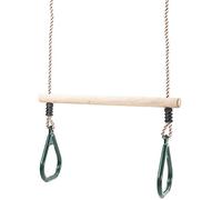 Garden Games Limited Wood Green Bar Trapeze Anelli con strutture per l'arrampicata e altalene Giardino