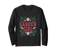 Garden Girl Wildflower Gardencore Cottage Ladybug Maglia a Manica
