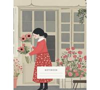 Garden Glow Notebook: Adorned with a delightful illustration of blooming flowers and a joyful moment of tending to nature's treasures, this notebook ... your thoughts, plans, and inspirations.