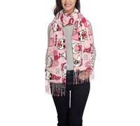 Garden Gnomes Donna Sciarpa Moda Sciarpe Morbida Foulard Per Matrimonio Autunno Sera