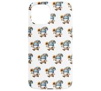 Garden Grandpa Gnome Love Sunflower Decor For Hippie Mom Custodia per iPhone 15