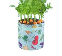 Garden Grow Bags, Vegetables Growing Containers With Drainage, Thickened Vegetable Planter Bags For Garden, Cultivation Nursery Indoor Outdoor Balcony Patio Greenhouse