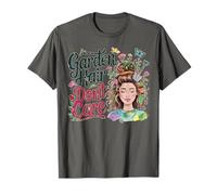 Garden Hair Don't Care Divertente Giardiniere Amante dei Fiori Maglietta