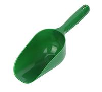 Garden Hand Shovel | Lightweight Plastic Soil Scoop & Digging Tool | for Flower Planting/Vegetable Gardening/Potting Soil | 11.7 Inch Green Trowel