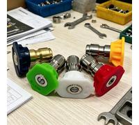 Garden Hose Adapter - Dustproof Connector Pressure, Washer Attachment Metal Build for Secure Water Flow Control Reliable Fitting for Sprayer Valve Wash Tool Car Lawn HVAC Cleaning
