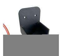 Garden Hose Holder Wall Mount - Outdoor Nozzle Attachment Bracket | Anti-Slip Wall Hose Hanger with Drainage Holes for Spray Nozzles, Yard, Backyard, Pool, Gardening Tool Storage Organizer