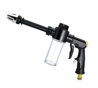Garden Hose Nozzle with Foam Bottle - High Pressure Sprayer Attachment