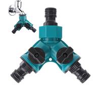 Garden Hose Splitter - Multi-Tap Connector,Heavy Duty Water Hose Y Connector | Outdoor Hos-e Spigot Adapter For Garden Production Agricultural Production Public Green