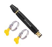 Garden Hose Spray Nozzle, Metal Water Sprayer Head, Handheld Replacement Attachment, 3 Adjustable Patterns for Lawn Care, Pet Bathing, Patio, Floor, House Cleaning Easy to Use